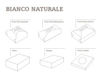 SCATOLE PORTA TORTE BIANCO NATURALE
